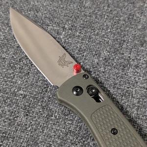 Benchmade Bugout 535 knife replica (copy) olive color scales metal blade