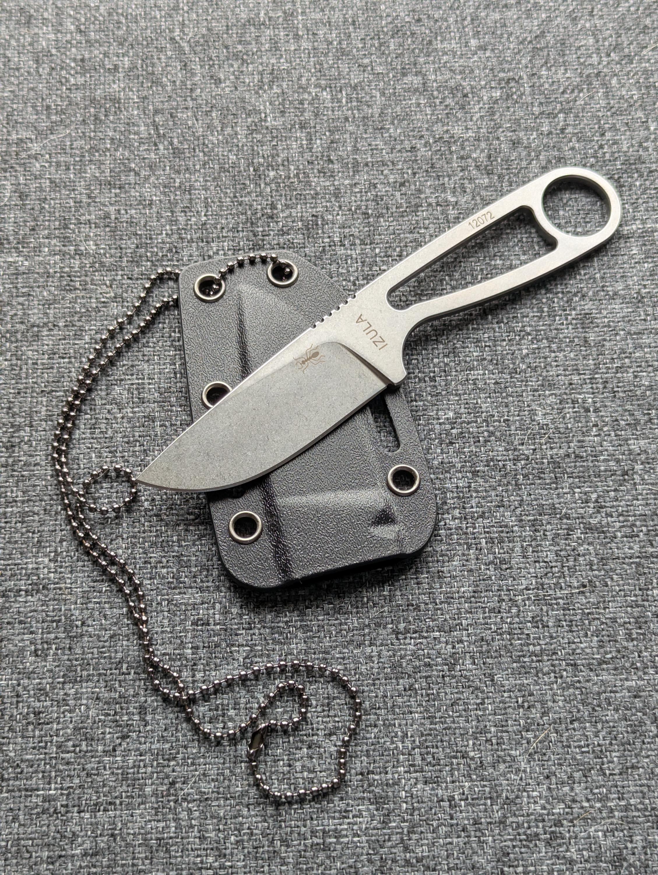Esee Izula knife replica (copy) with sheath