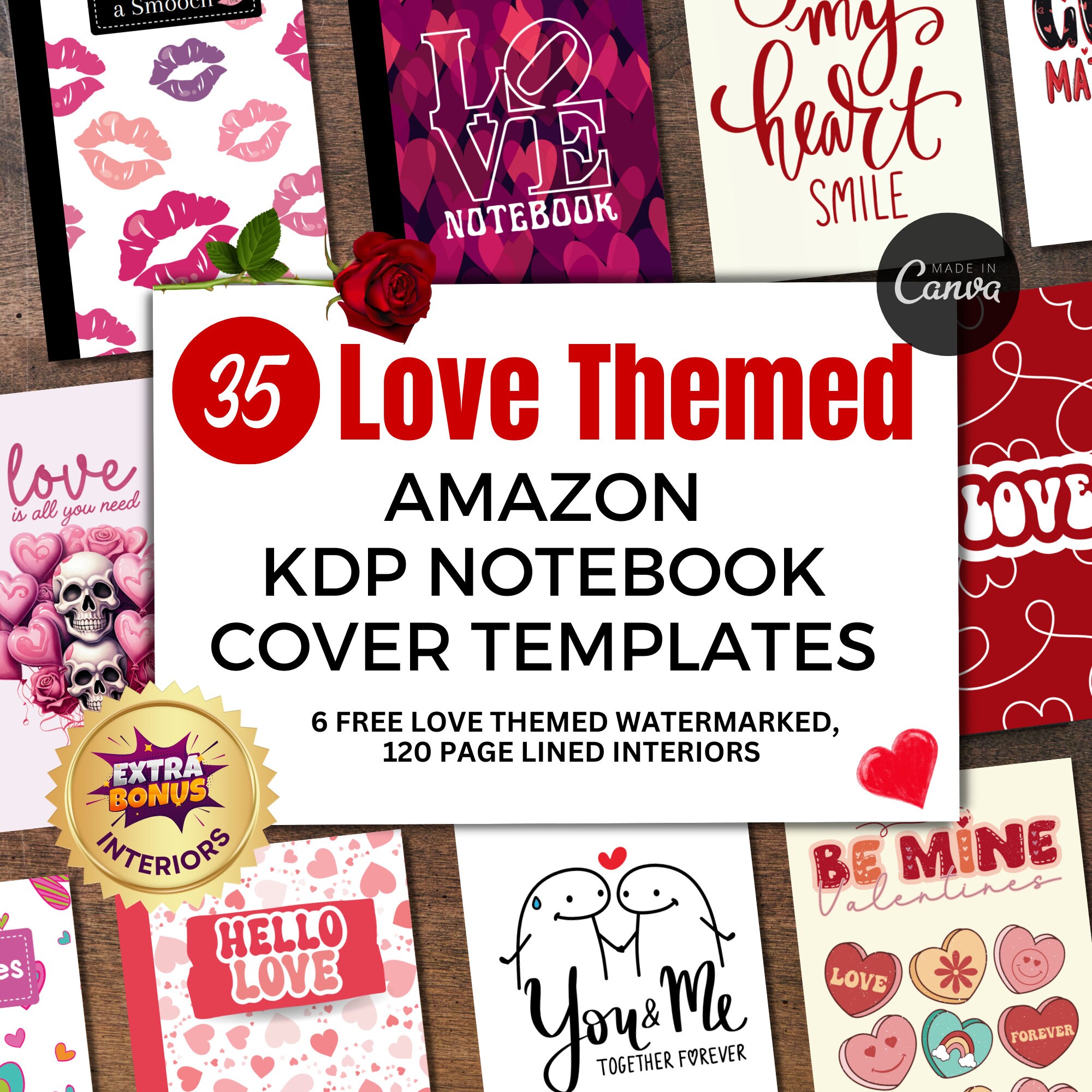 KDP Bundle: KDP Templates Kdp Cover Templates Kdp Interior Bundle