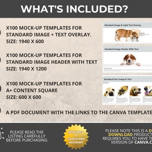 Amazon KDP A Plus Canva Book Mockup Templates | 300 KDP A+ Content ...