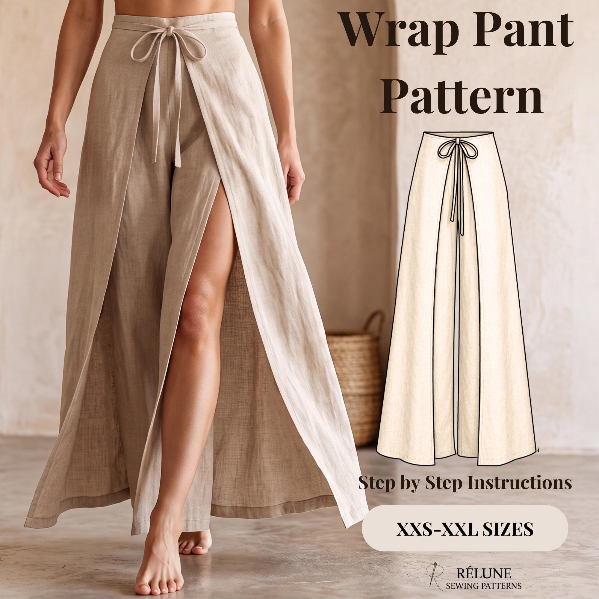 Overlapping Pants - Etsy