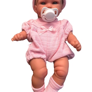 My First Baby Doll- Kennedy with Short Hair- 12" Handmade Baby Doll- Soft Body Vinyl Limbs