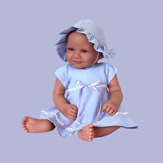 Hope 16 Inch Baby Doll- Blue Eyes- Lavender Dress Set - Etsy
