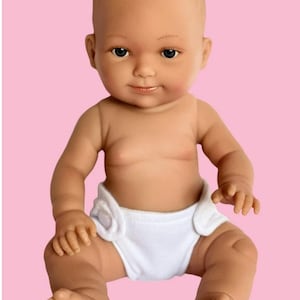 4 Baby Doll Diapers for 15-16 Inch Baby Dolls