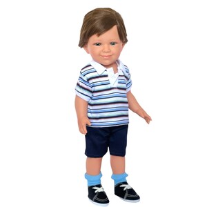 Luke 18 Inch Fashion Boy Doll- Handmade