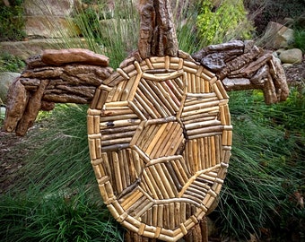 Sea Turtle "Lucy" Driftwood Wall Art, Size and Color options, Custom Requests