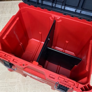 XL Packout Tool Box Divider - Milwaukee Packout Mods Accessories Dividers - Tool Box NOT Included