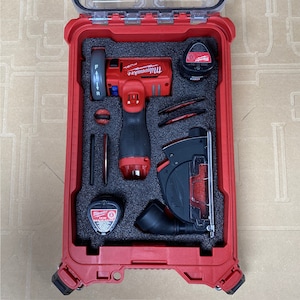 INSERT EN MOUSSE pour ranger l'outil de découpe M12 Fuel de 3 po. dans un organisateur de petites pièces à 5 compartiments Milwaukee - Outils/boîte non inclus