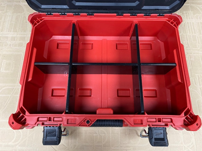 Medium Packout Tool Box Divider - Milwaukee Packout Mods Accessories Dividers - Tools/Case NOT Included image 6