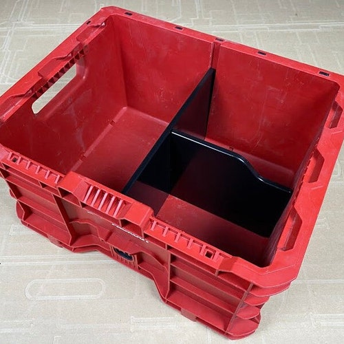 Divider for Milwaukee Packout Crate 4 Compartment Milwaukee Etsy