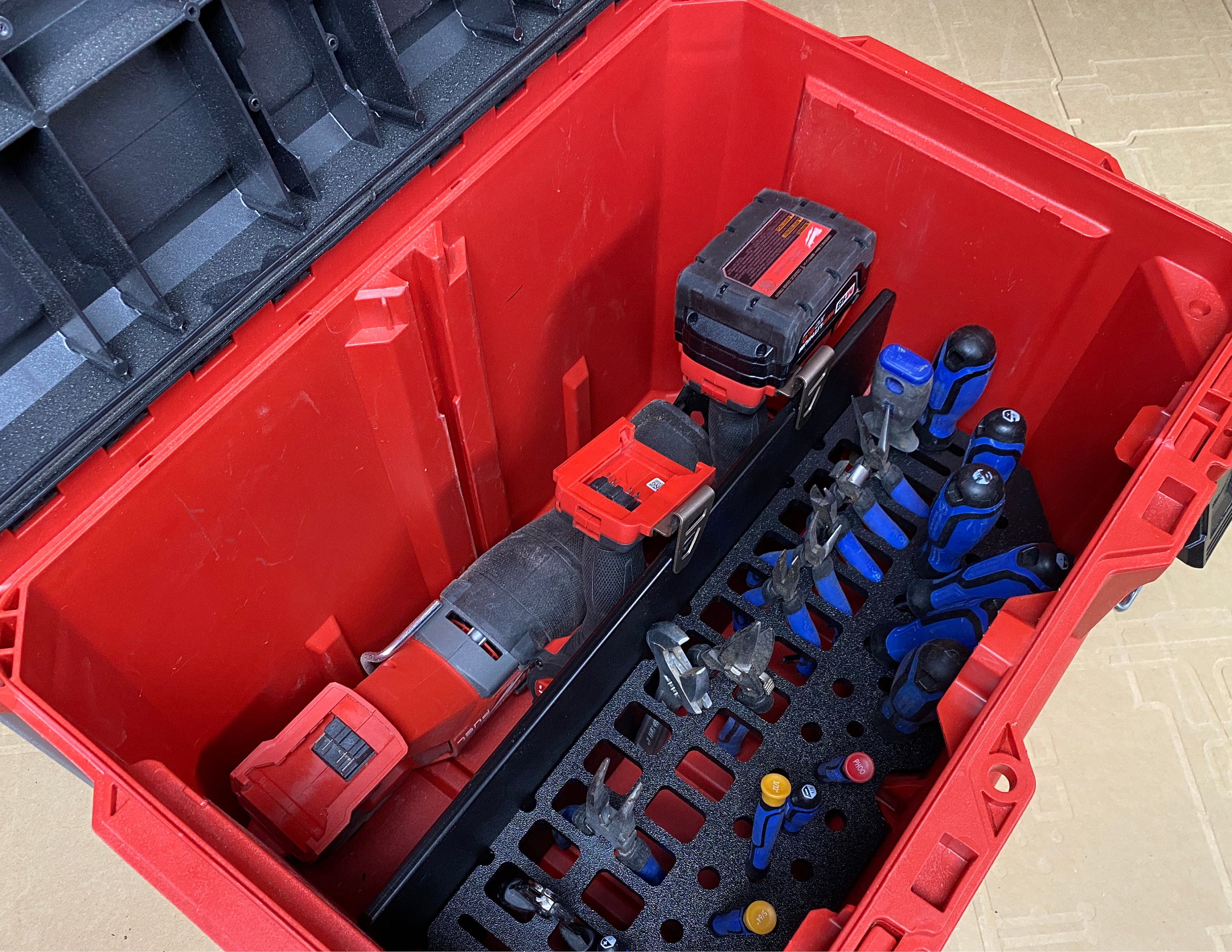 Hand Tool Organizer for Milwaukee Packout XL Tool Box 48-22-8429