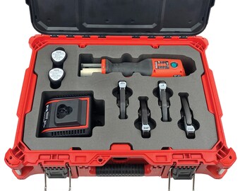 FOAM INSERT to store Ridgid RP241 Press Tool in a Packout Medium Tool Box - Tools/Case NOT Included