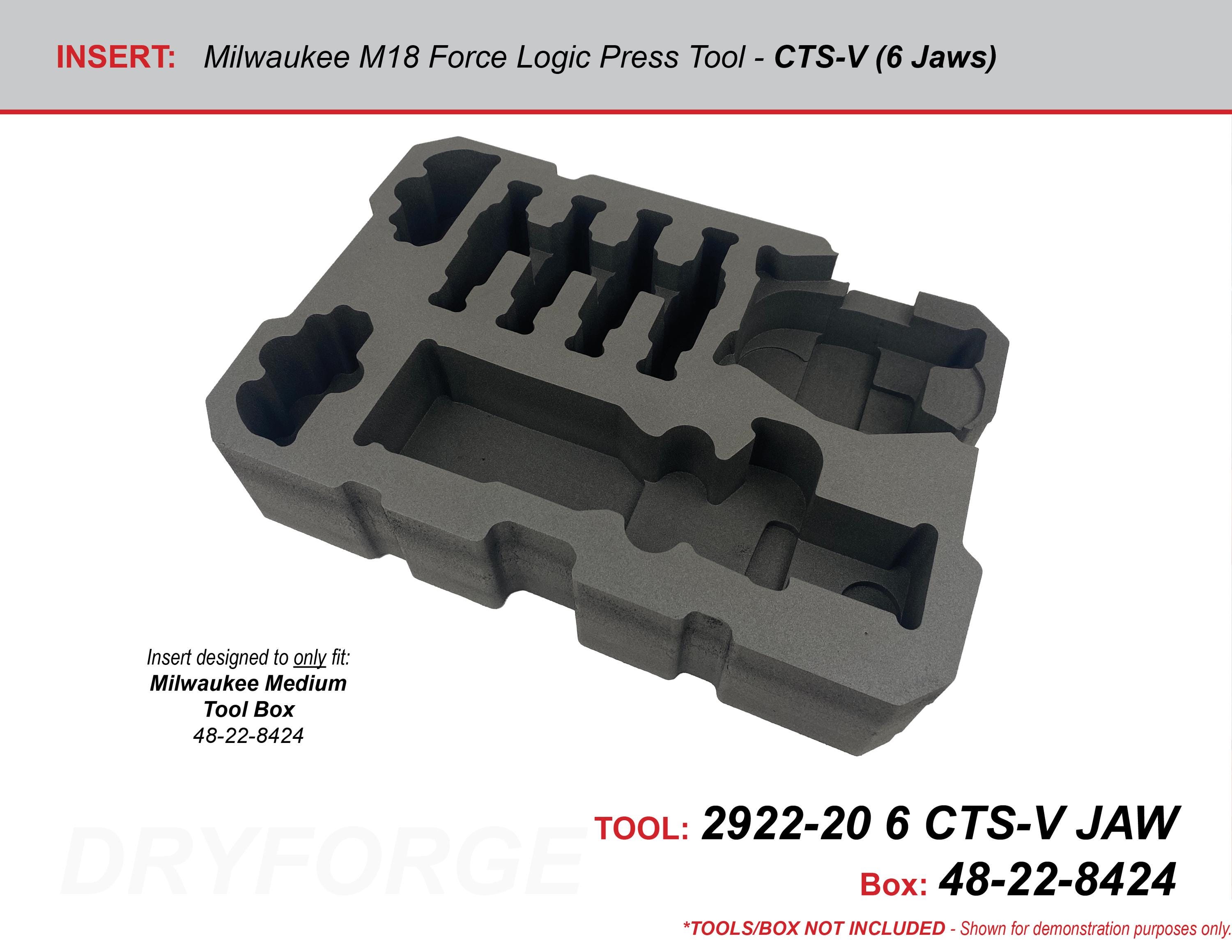 FOAM INSERT to Store M18 Force Logic Press Tool in a Packout
