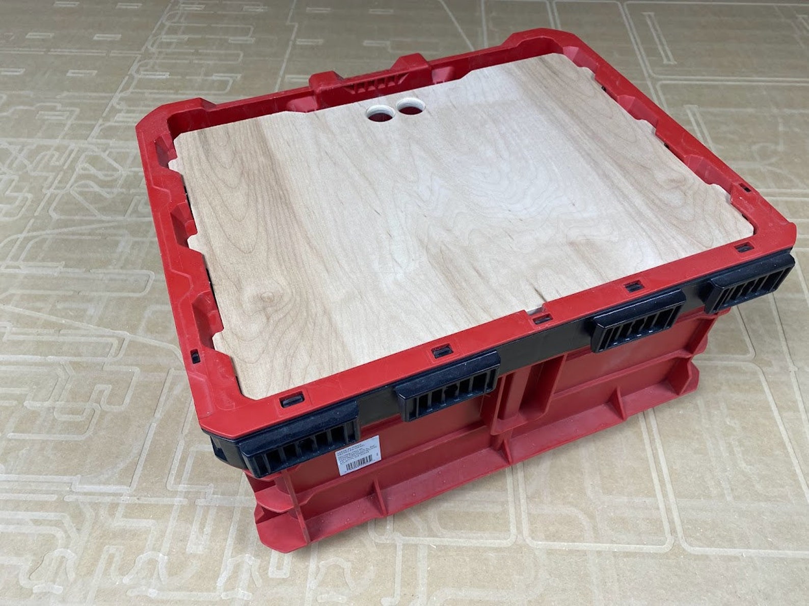 Crate Cover Lid for Milwaukee Packout Crate Milwaukee Packout Etsy