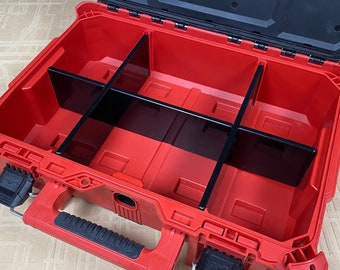 Divisor de caja de herramientas Packout mediano - Divisores de accesorios Milwaukee Packout Mods - Herramientas/estuche NO incluidos