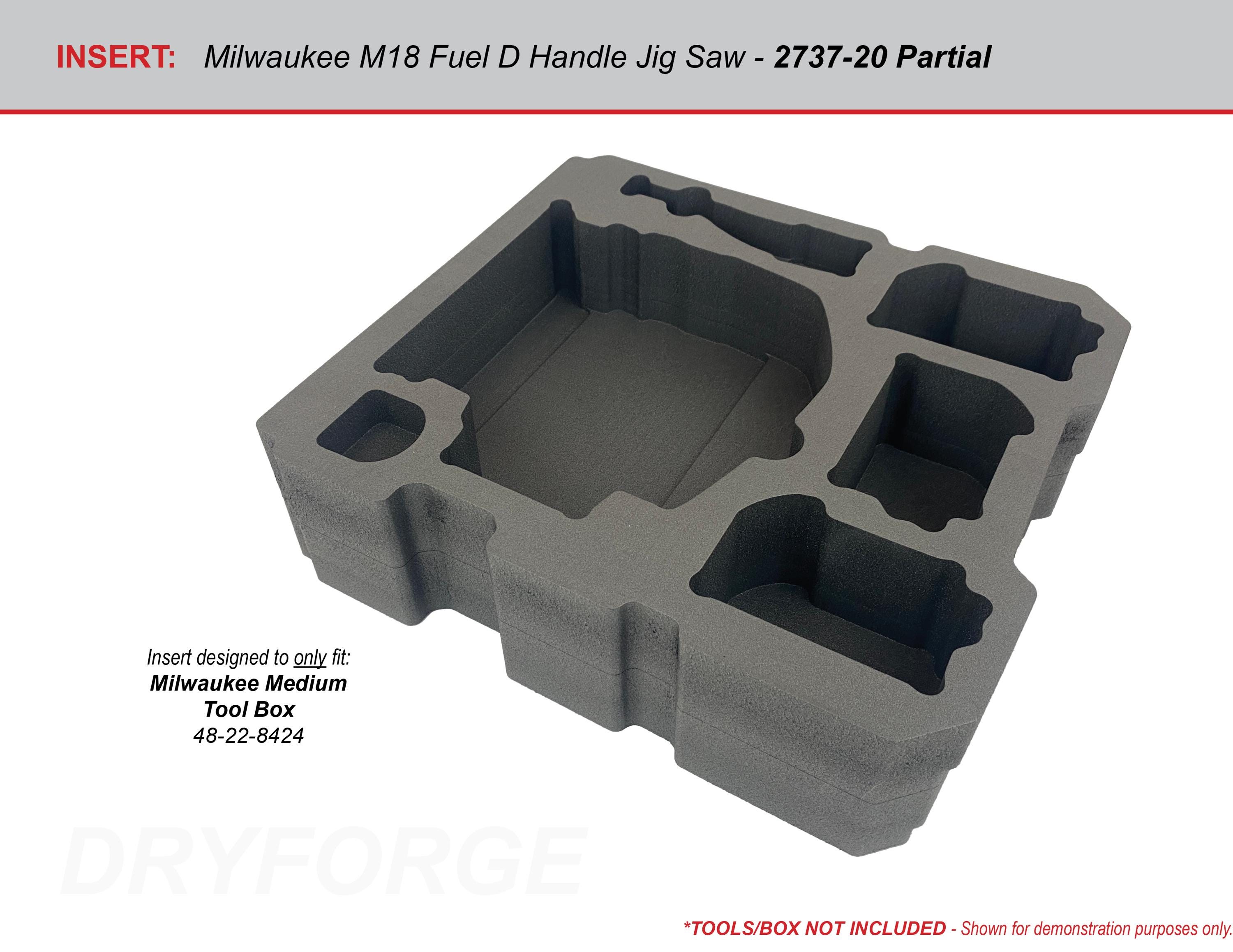 FOAM INSERT to Store M18 Fuel D Handle Jig Saw 2737-20 in a