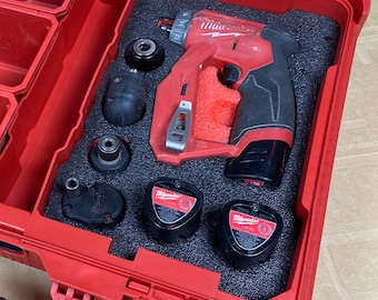 Kaizen Foam Insert For Milwaukee Packout 48-22-8430 Organizer – Customizable Impact Protection For Tools