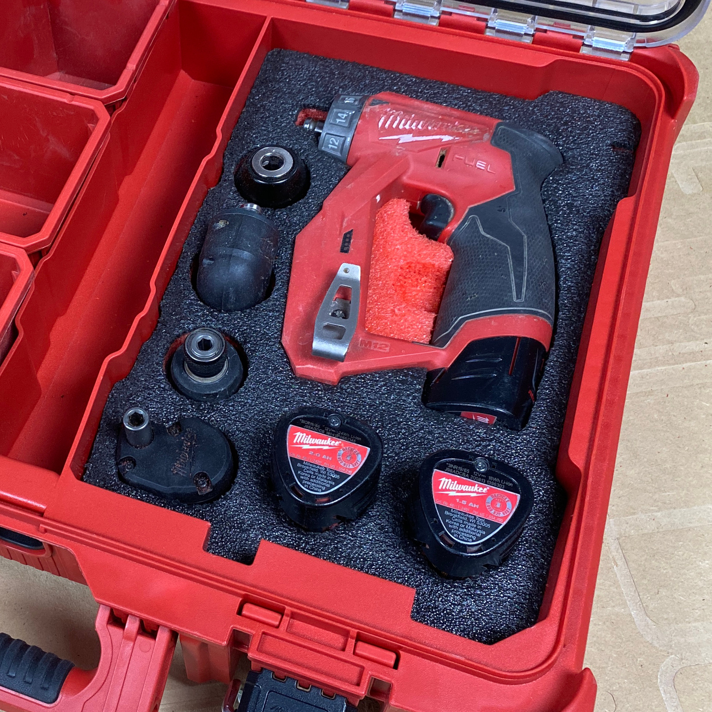 FOAM INSERT to Store M12 Installation Drill Driver 2505-20 in a