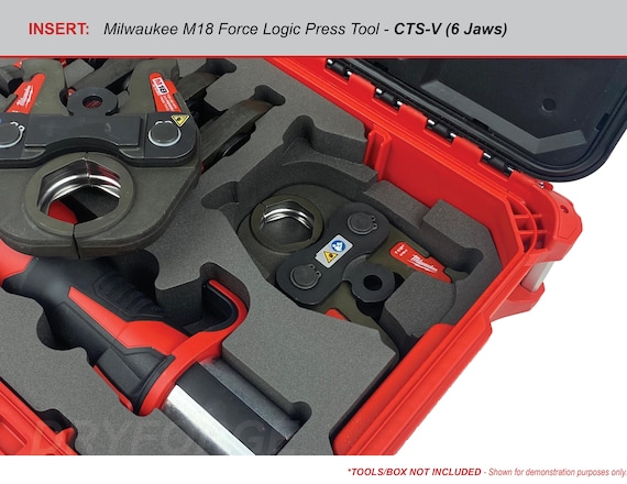 FOAM INSERT to Store M18 Force Logic Press Tool in a Packout