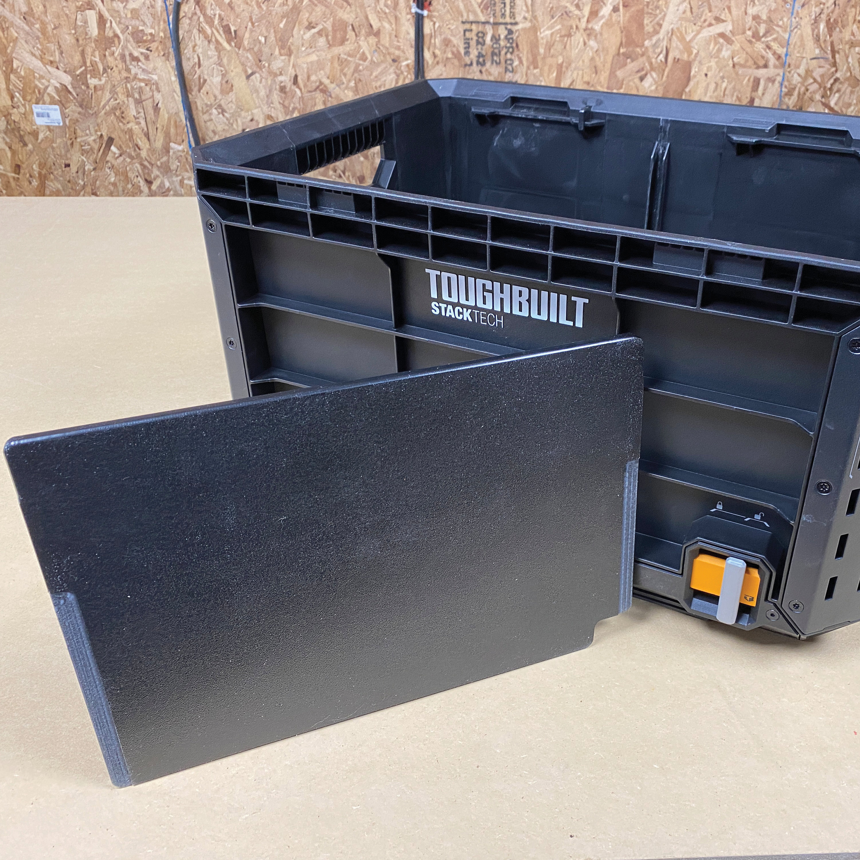 イナウトStack BOX Higt + Stack BOX Cover 380 Divider for Toughbuilt Stacktech CRATE Tool Box - Tools/case