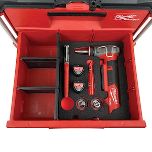 FOAM INSERT to store M12 Fuel ProPEX Expander in a Milwaukee Packout 2 Drawer Tool Box - Tools/Case NOT Included