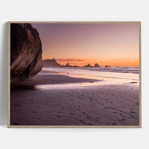Big Sur Sunset Photograph, Beach Landscape, Nature Print, Landscape Photography, Sunset Wall Art, Beach Photograph, California Sunset.