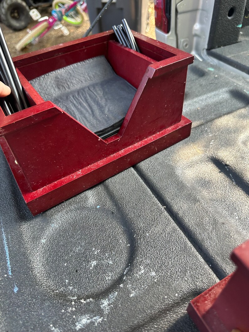 Buffalo Trace Straw Napkin Caddie. Etsy