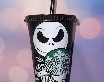 Jack Skellington custom cup