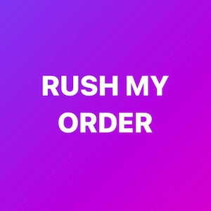 Rush My Order Add On