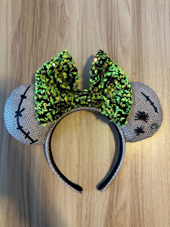 Disney Oogie Boogie Minnie ears Disney Ears Nightmare Before Christmas Ears | Oogie Boogie  main image 4