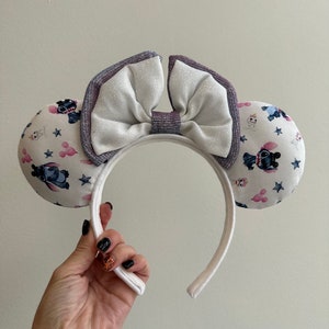 Stitch Minnie Mouse Ears | Lilo & Stitch Disney Ears | Disney Stitch Mickey Mouse Ears | Ohana Mouse Ears | Stitch Mickey Balloon Mouse Ears
