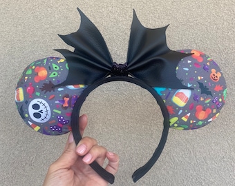 Halloween Mouse Ears, Jack Skellington, Candy Corn, Mickey Pumpkins
