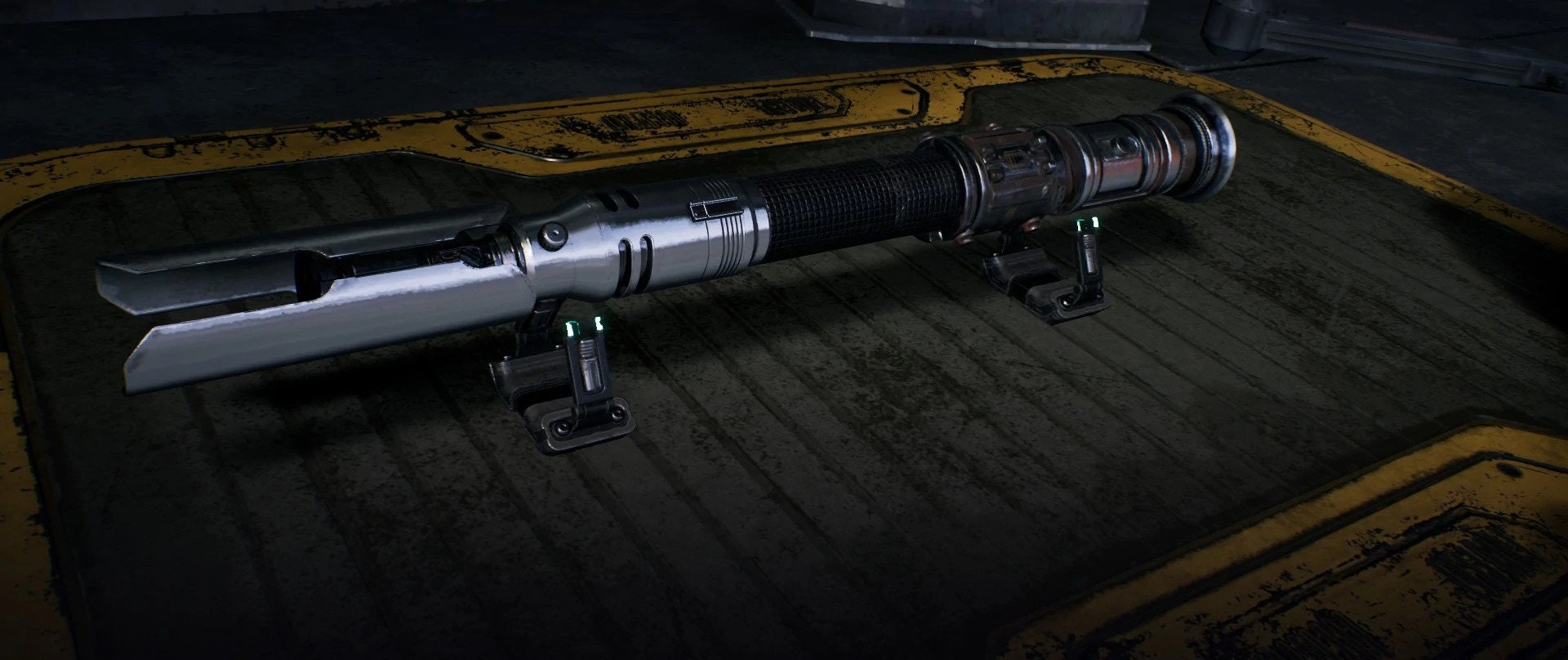 Cal Kestis Repaired Lightsaber Model Propdisplay Only Etsy