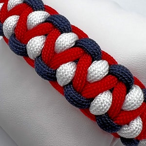 Dreifarbiges Paracord Armband „Norway Rules“!