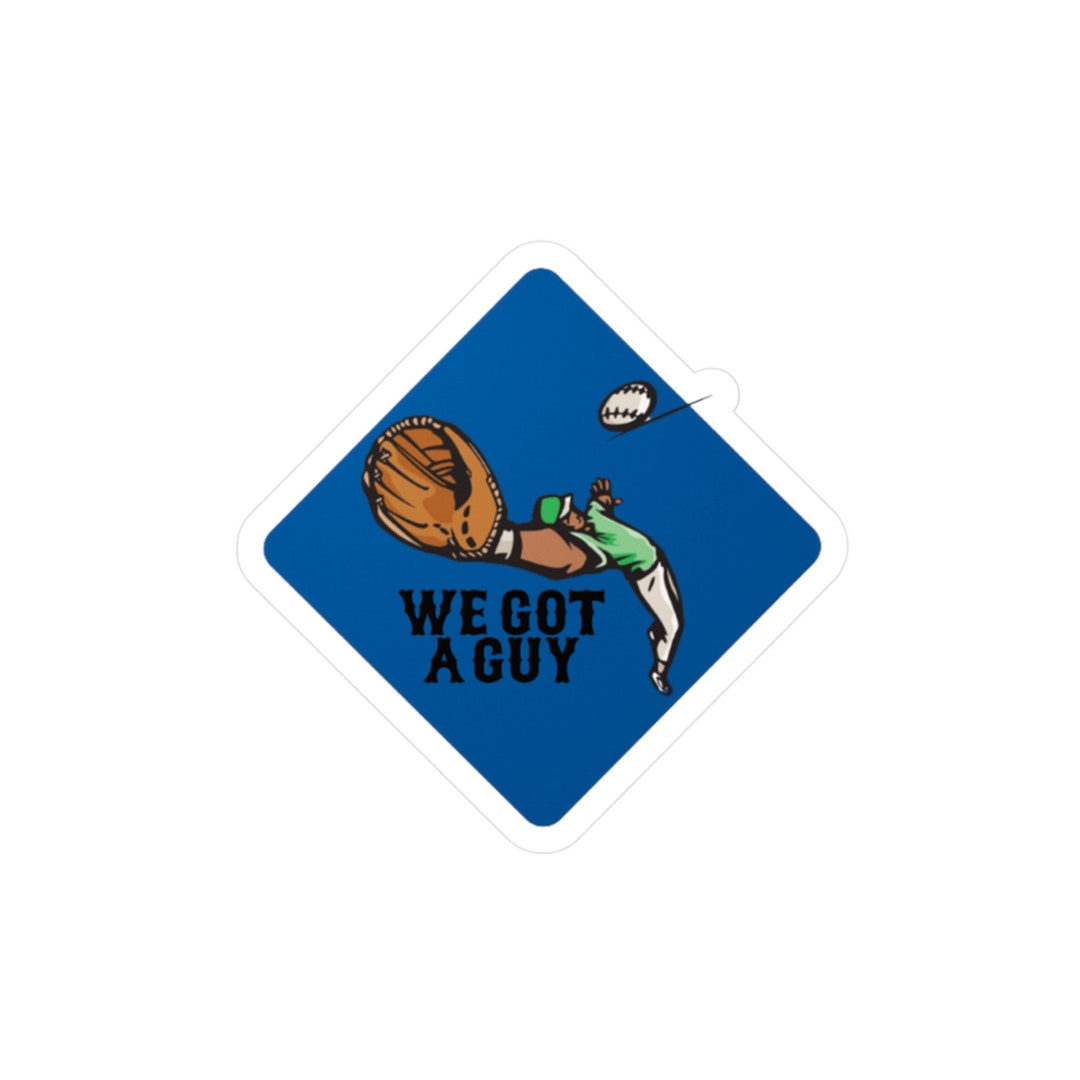 Guy Computer Decal We Got A Guy V1 -blue- Kiss-cut Vinyl Decals - Etsy