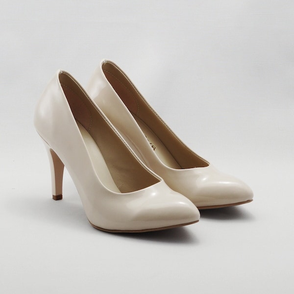 Beige Wedding Shoes Etsy