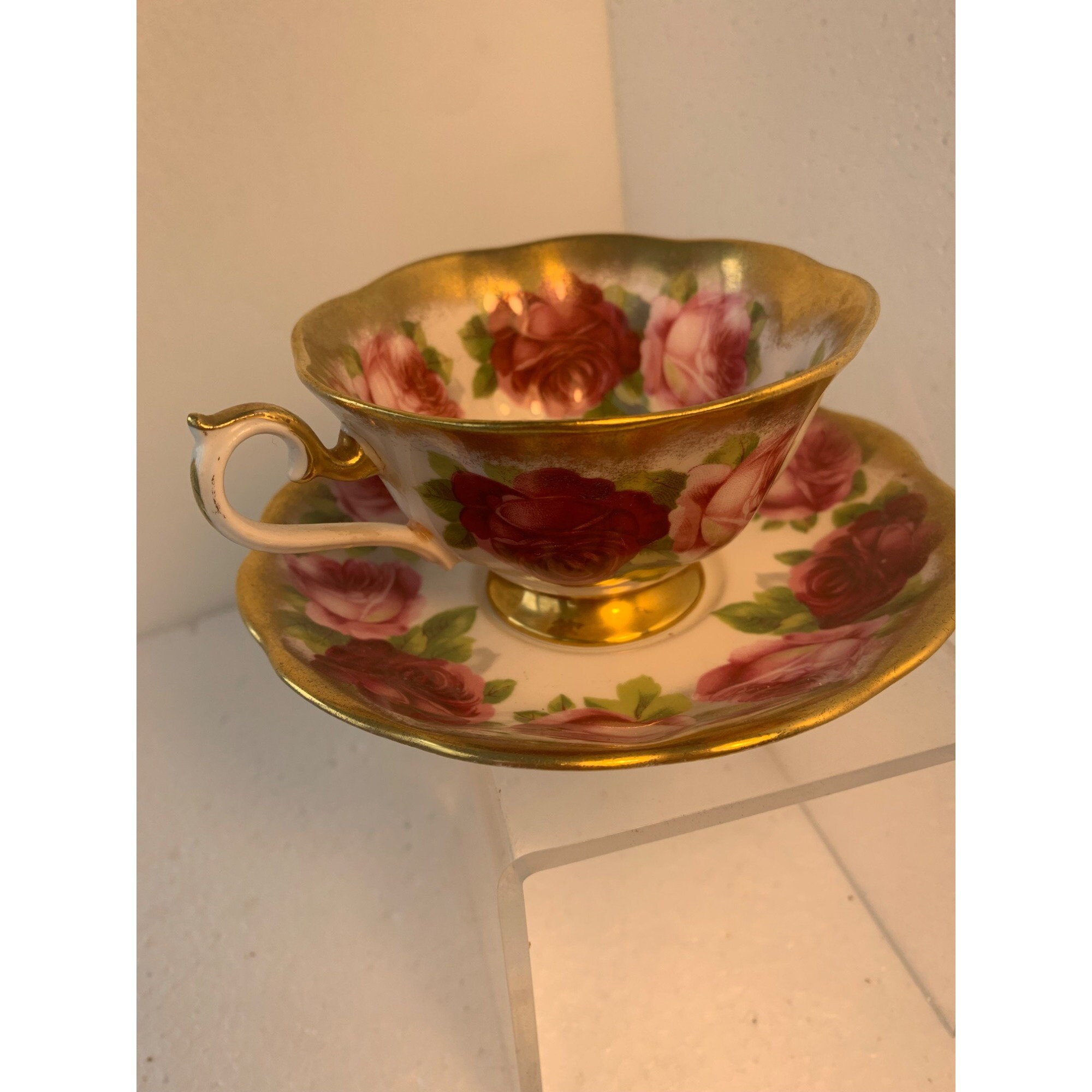 Royal Albert Old Country Rose Tea Cup Saucer Treasure Chest Series Etsy