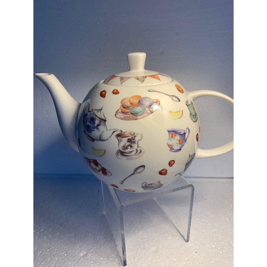 Rare Portobello Design Teapot With Teapots and Cups Designs 10 X 7 Etsy