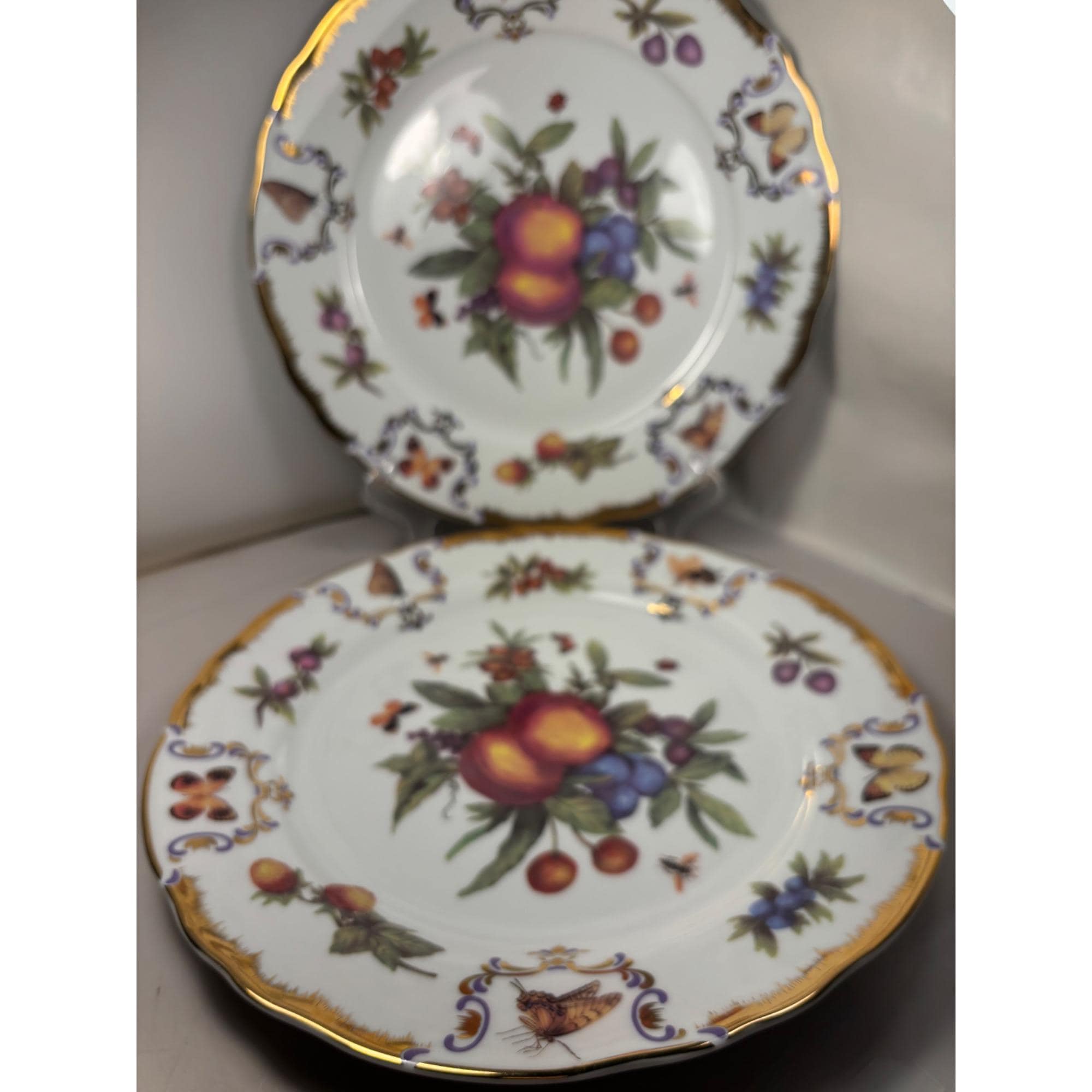 2 Vtg Godinger Co. Yorkshire Dinner Plates 10 1/2 in Never Used - Etsy