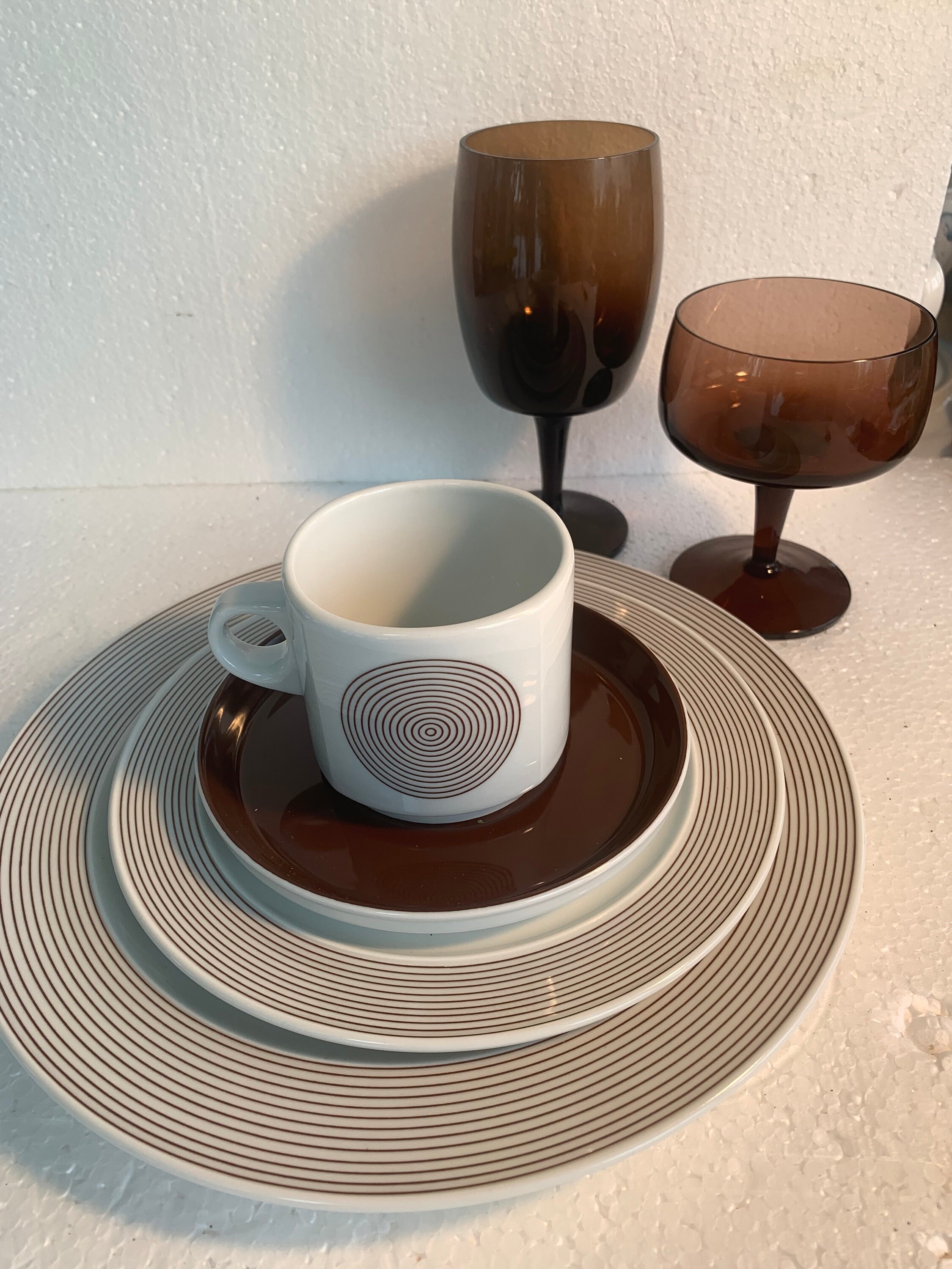その他 Rosenthal Studio Line 1970's Siena Brown Rosenthal Studio Line 1970's Siena Brown
