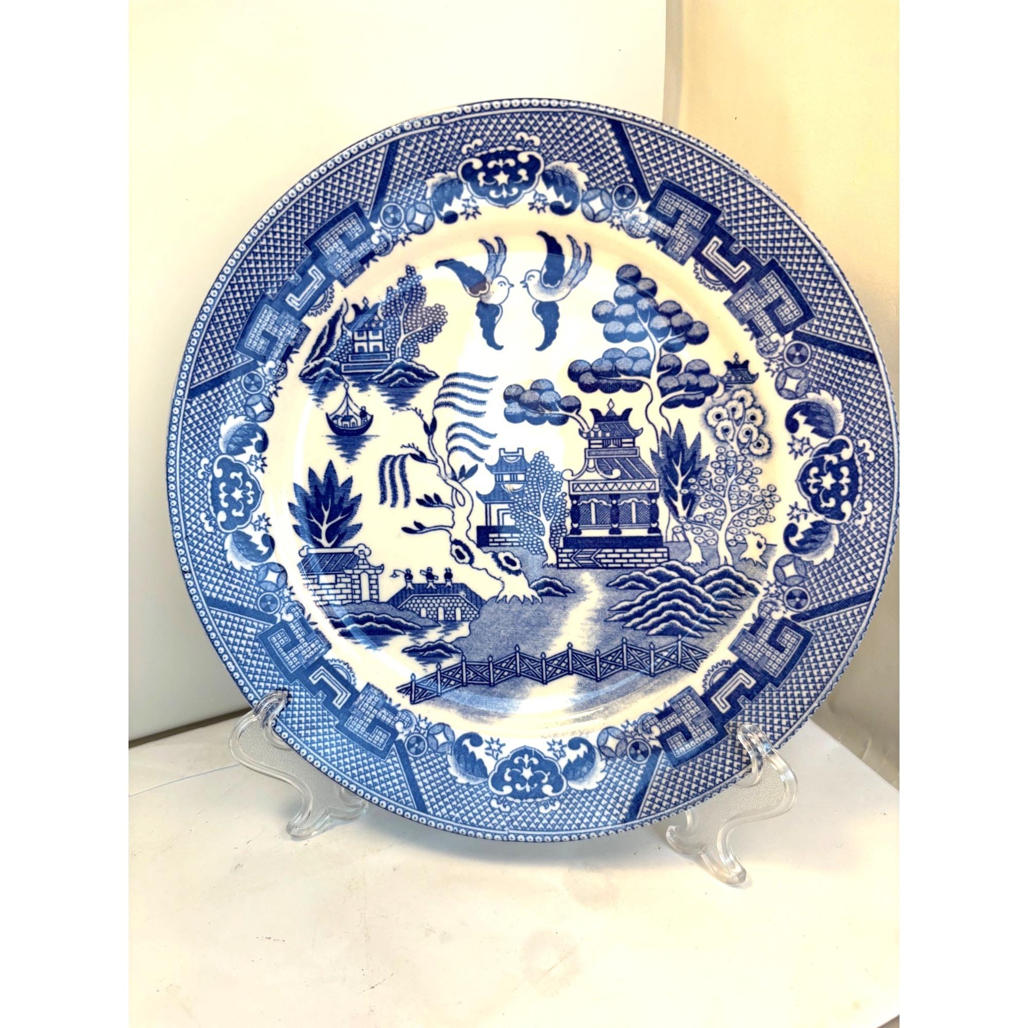 Rare Blue Willow - Etsy