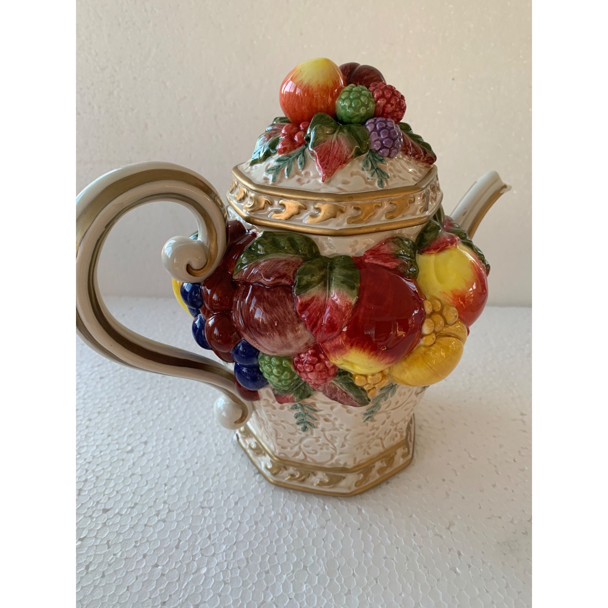Fitz And Floyd Teapot