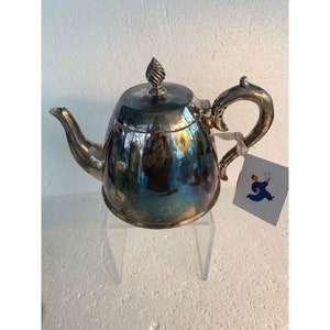 Vtg Mitre hotel Silverplate circa 1815 teapot Sheffield England