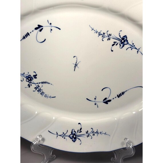 Vtg Villeroy & Boch 14 in Oval Serving Plater Vieux Luxembourg