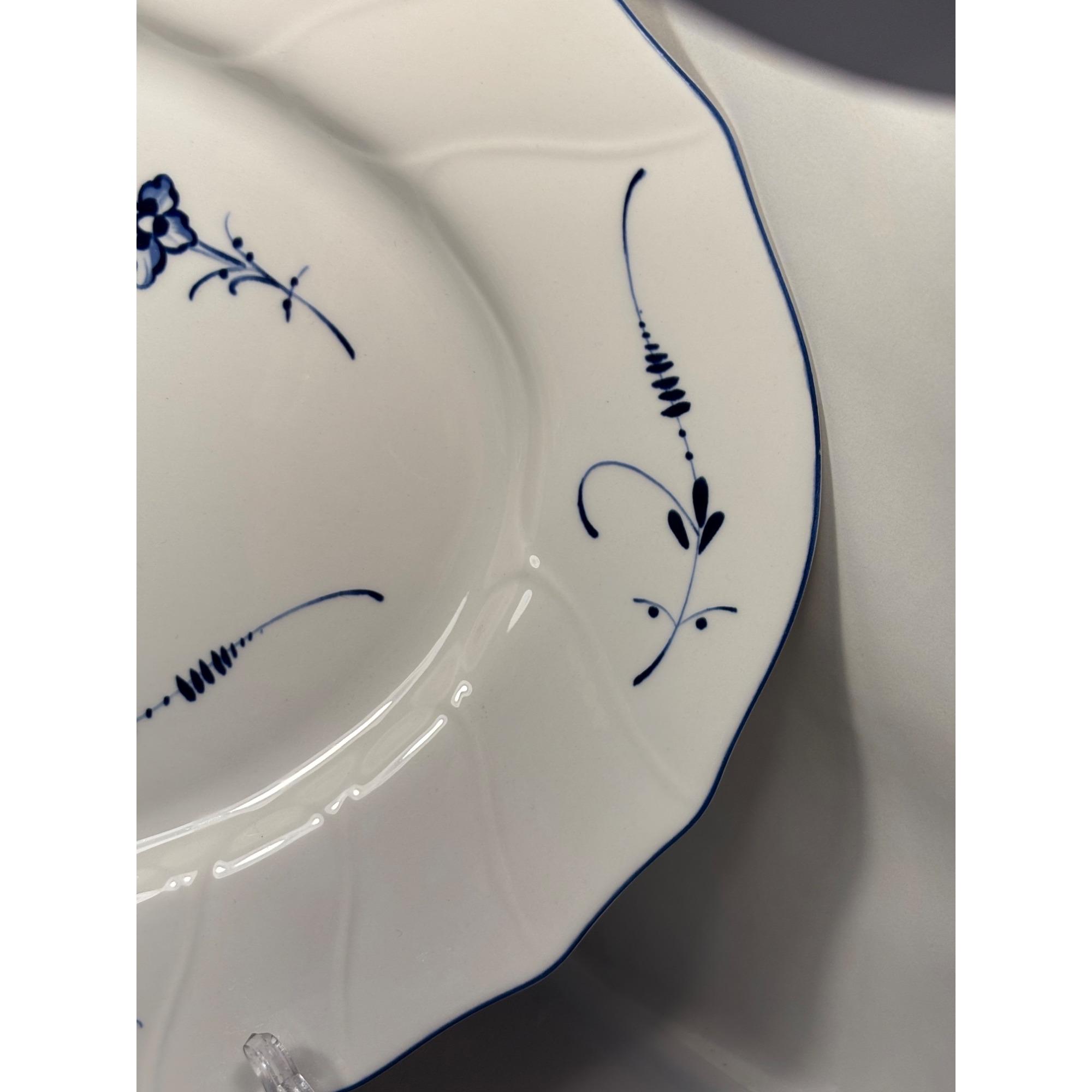 Vtg Villeroy & Boch 14 in Oval Serving Plater Vieux Luxembourg 