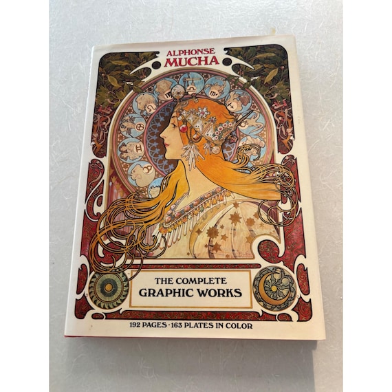 Alphonse Mucha the Complete Graphic Works Hard Cover 189 Pp