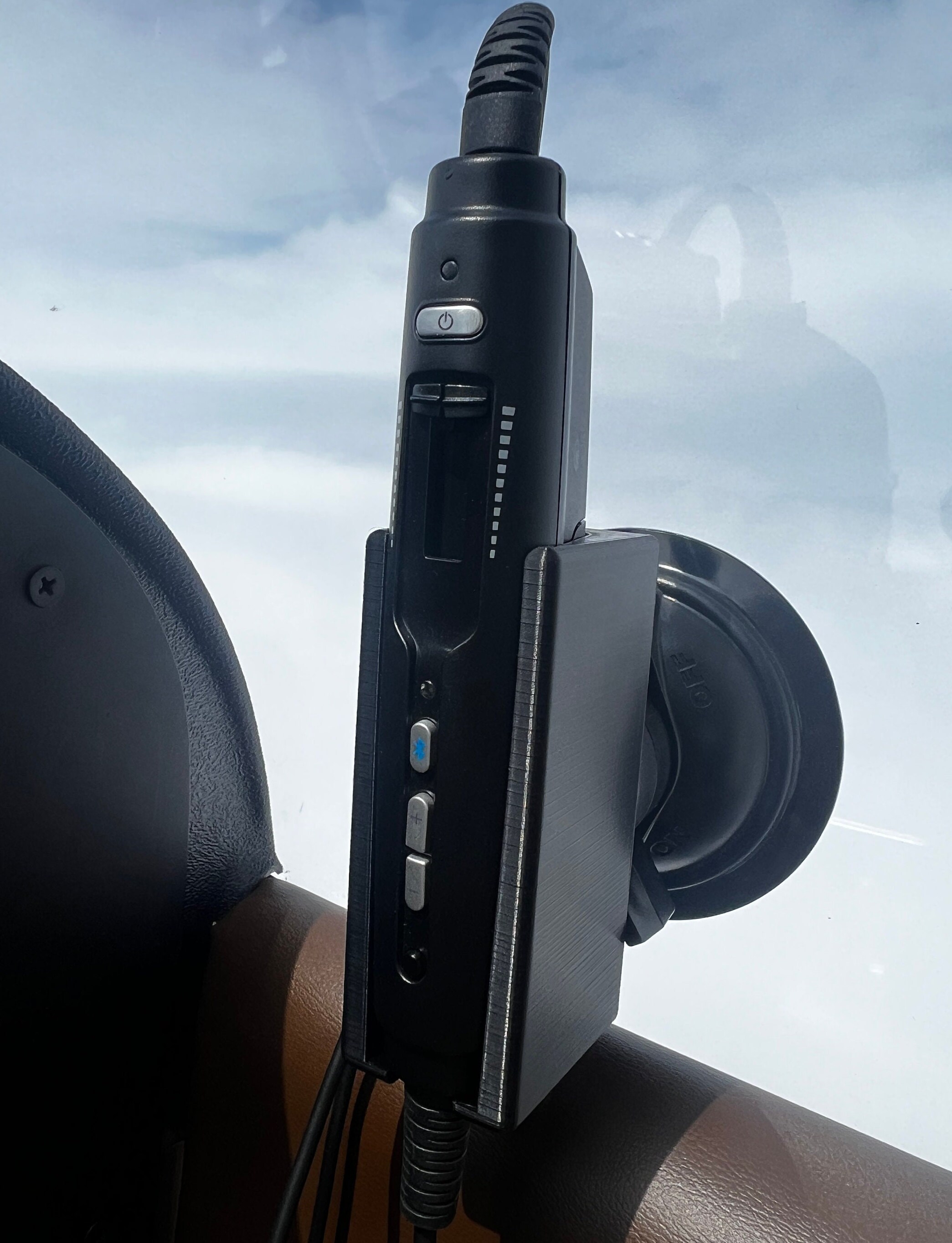 Lightspeed Zulu 3 Aviation Headset Controller Holder/cradle