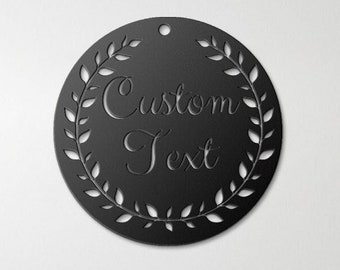 Custom Text Sign, Custom Text Plaque, Personalised Sign, Custom Metal Sign, Personalised Metal Sign, Custom Sign For Business, Custom Plaque