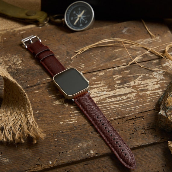 Genuine Leather Apple Watch Band 38mm 40mm 42mm 44mm 45mm