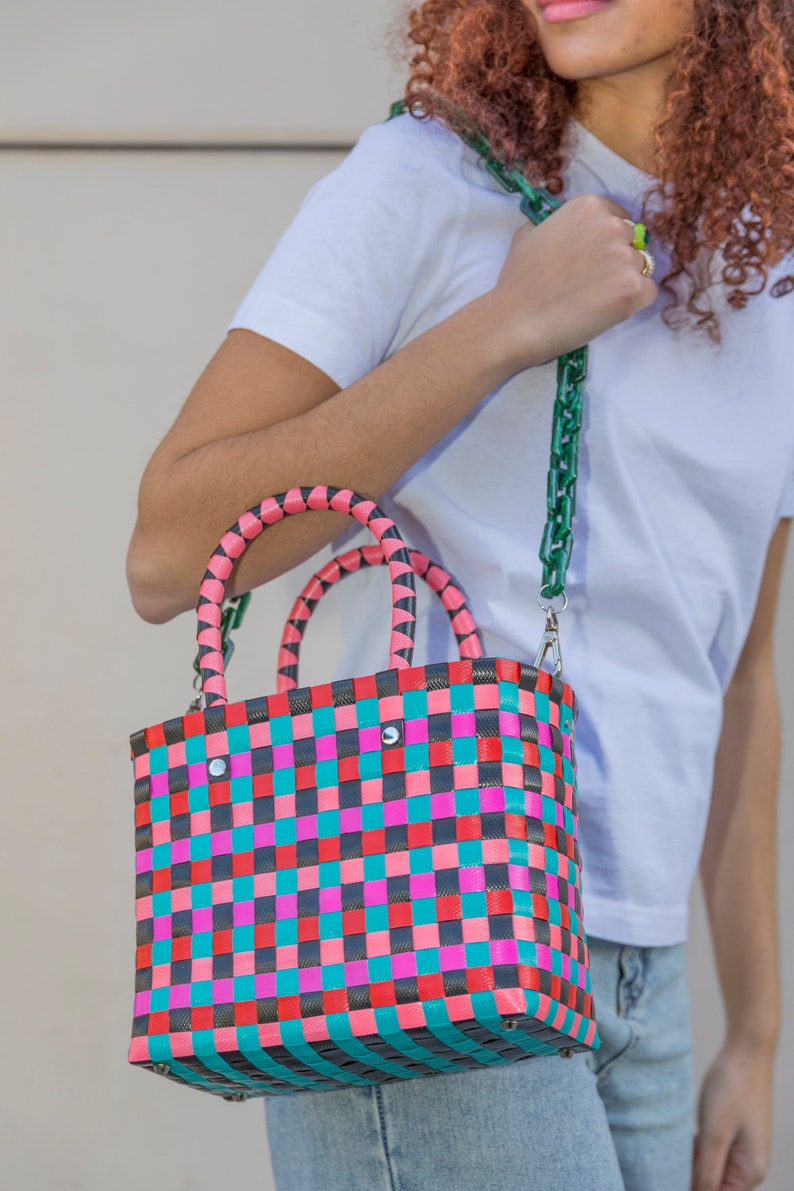 Plastic Braided Bag Oporto Design Zuncho image 3